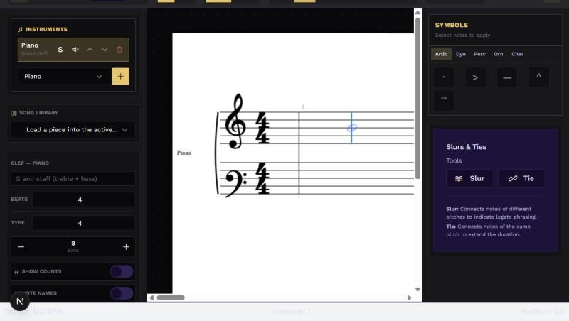 Score Studio - Writing Notes