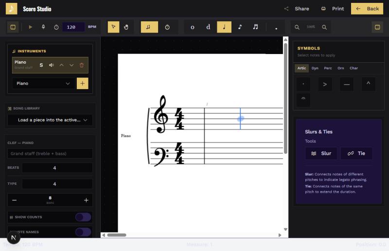 Score Studio - Full Editor